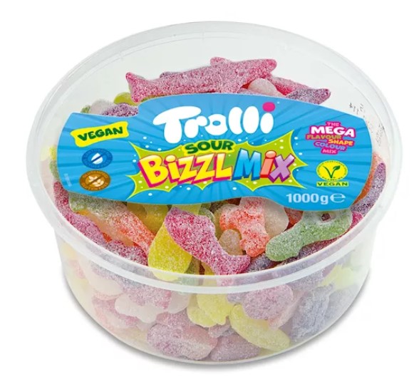 trolli sour bizzl mix