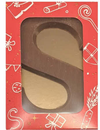 Letter S van 75 gram