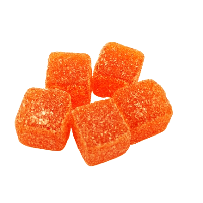 Fruitblokjes Oranje