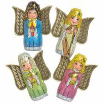 Kerst engeltjes chocolaatjes