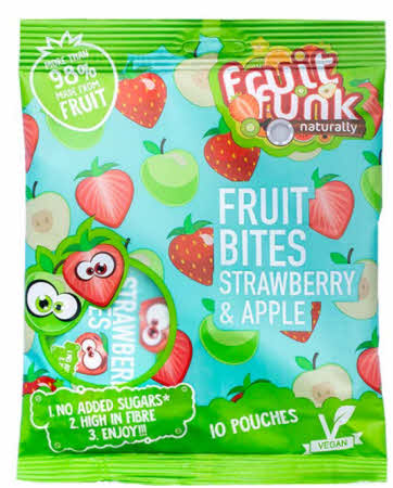 Fruit bites Strawberry-Apple