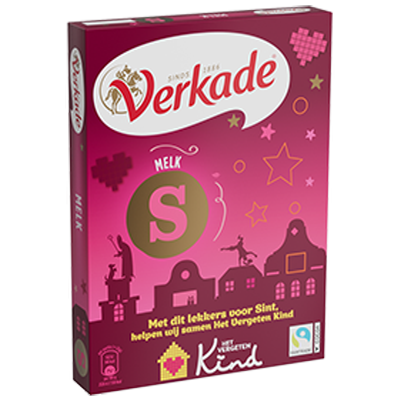 Chocolade letter Melk Verkade 135g