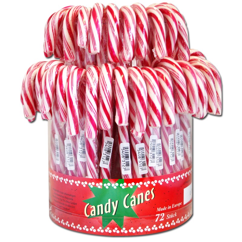 Candy Canes Rood-Roze-Wit 14 grams