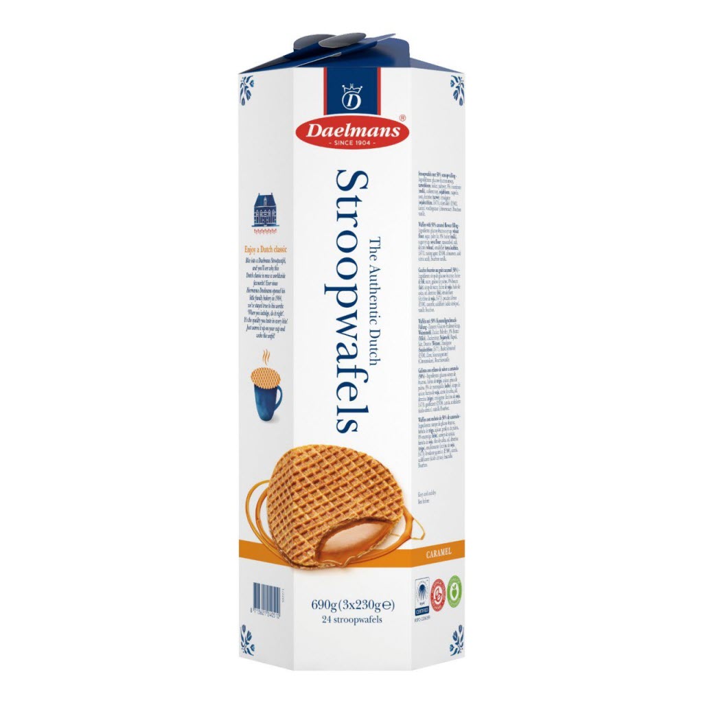 Kadoverpakking Stroopwafels