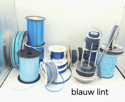 Blauw lint