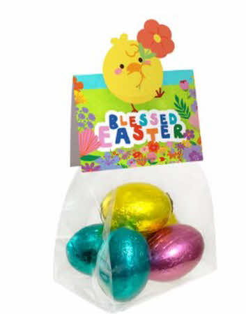 Blokzakje met kopkaartje in eigen vorm