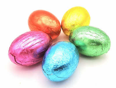 paaseitjes Melk met crispy vulling