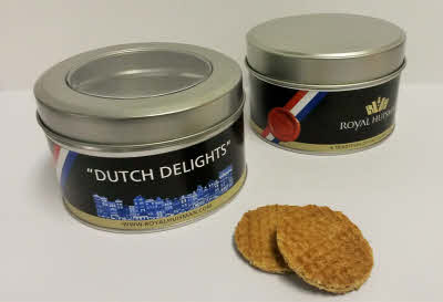 Blikjes met Stroopwafels