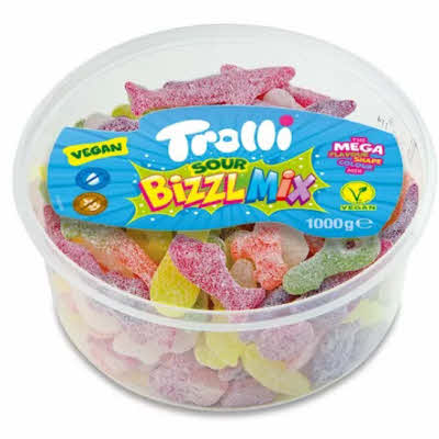 trolli sour bizzl mix