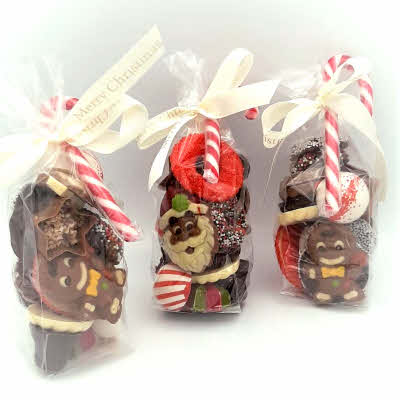 Kerst chocolade in zakje