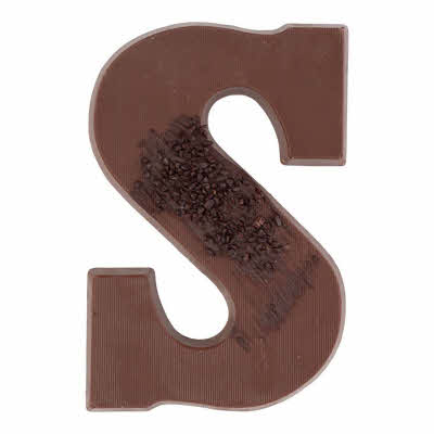 chocolade letter Melk vegan 200g
